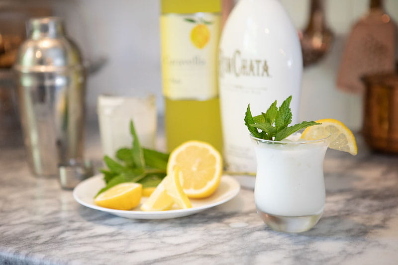 Limoncello Cocktail: Lemon Coco-Chata | Spilling Tequila