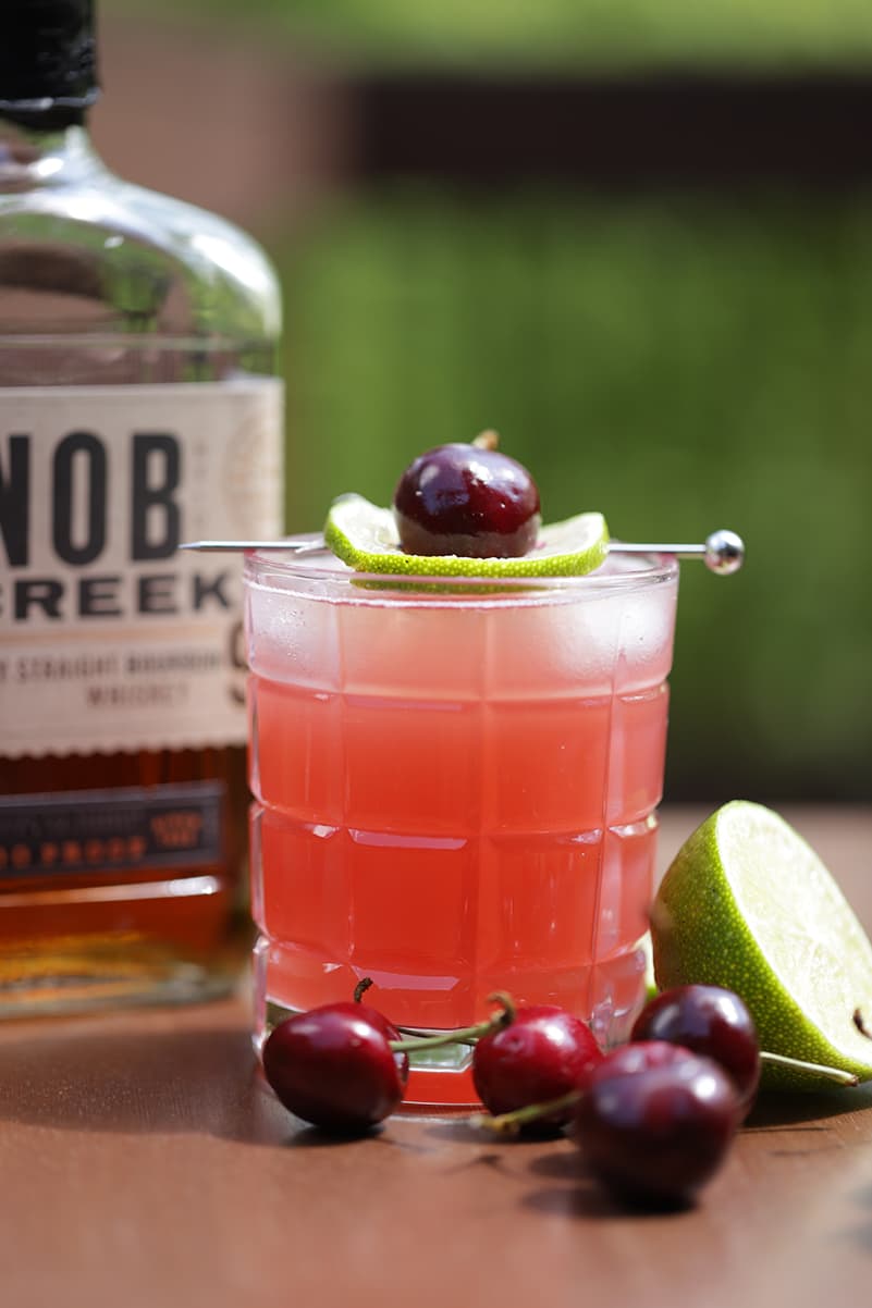 Bourbon Punch Cocktail Recipe Kentucky Slim Cherry Punch Spilling