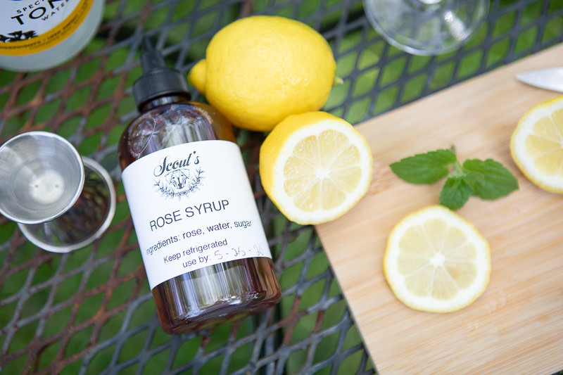 rose syrup
