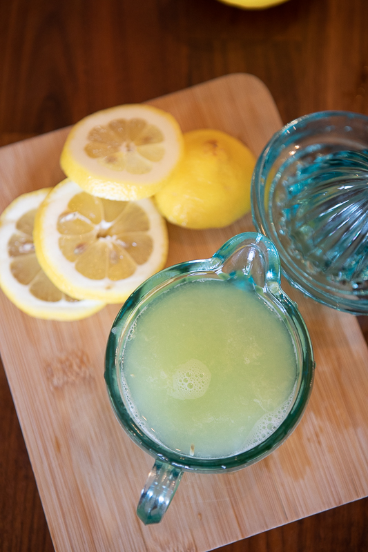 Freshly squeezed lemon juice
