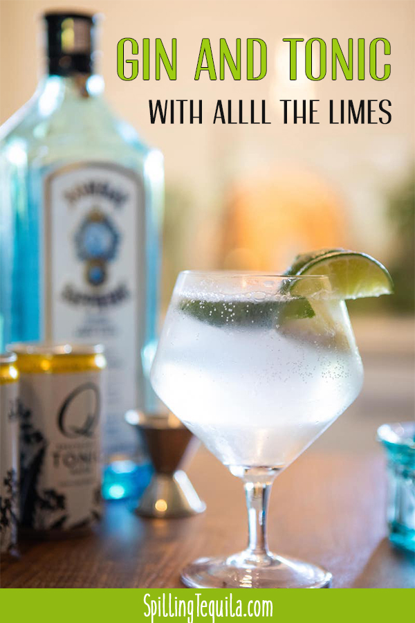 Gin and Tonic… with ALLLLL the Limes