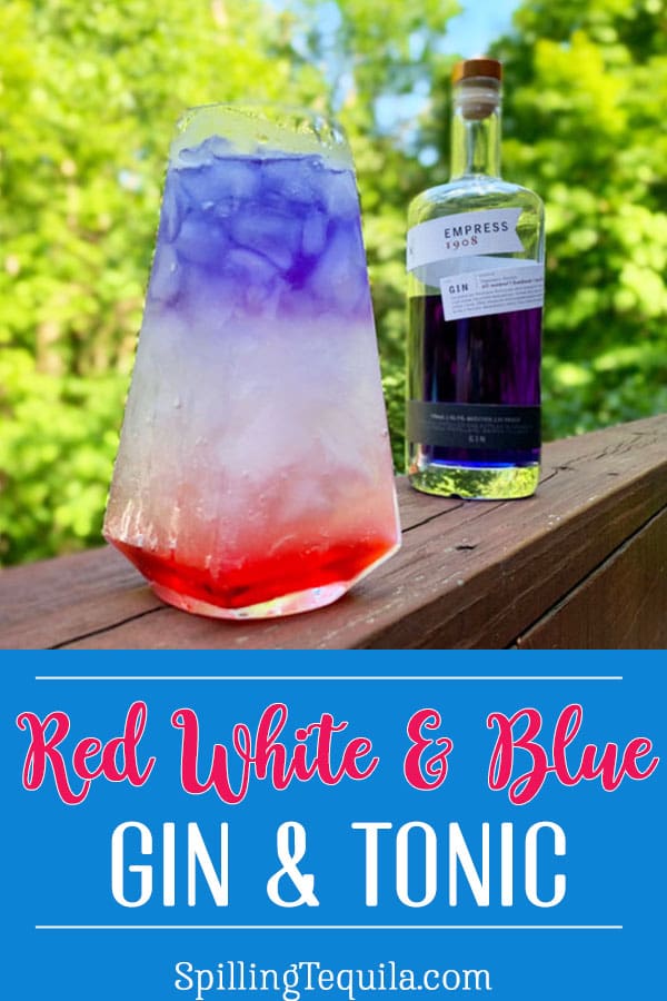 red white and blue cocktail for pinterest