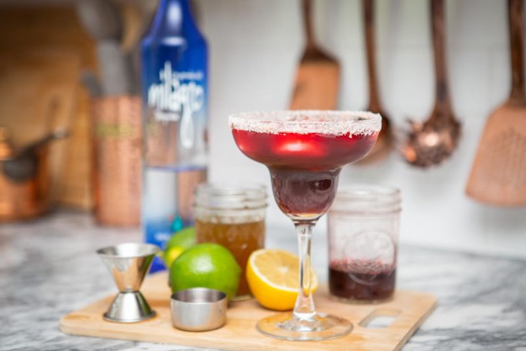 Beet Juice Cocktail Recipes with Ginger Syrup Spilling Tequila