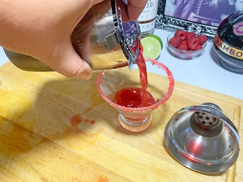 vampire drink being poured