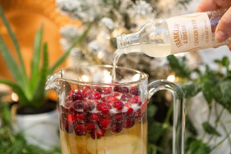 ginger pear sangria