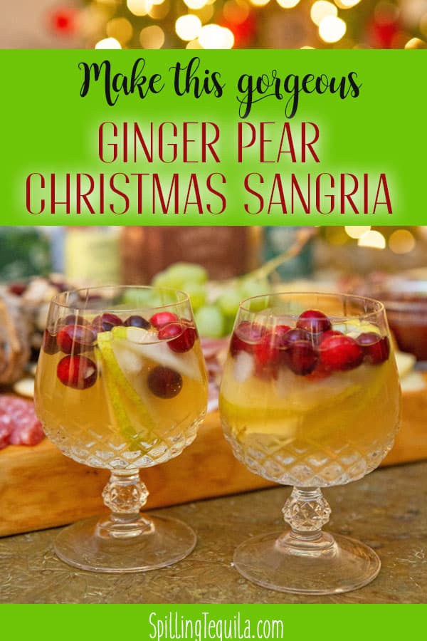 Ginger Pear Sangria