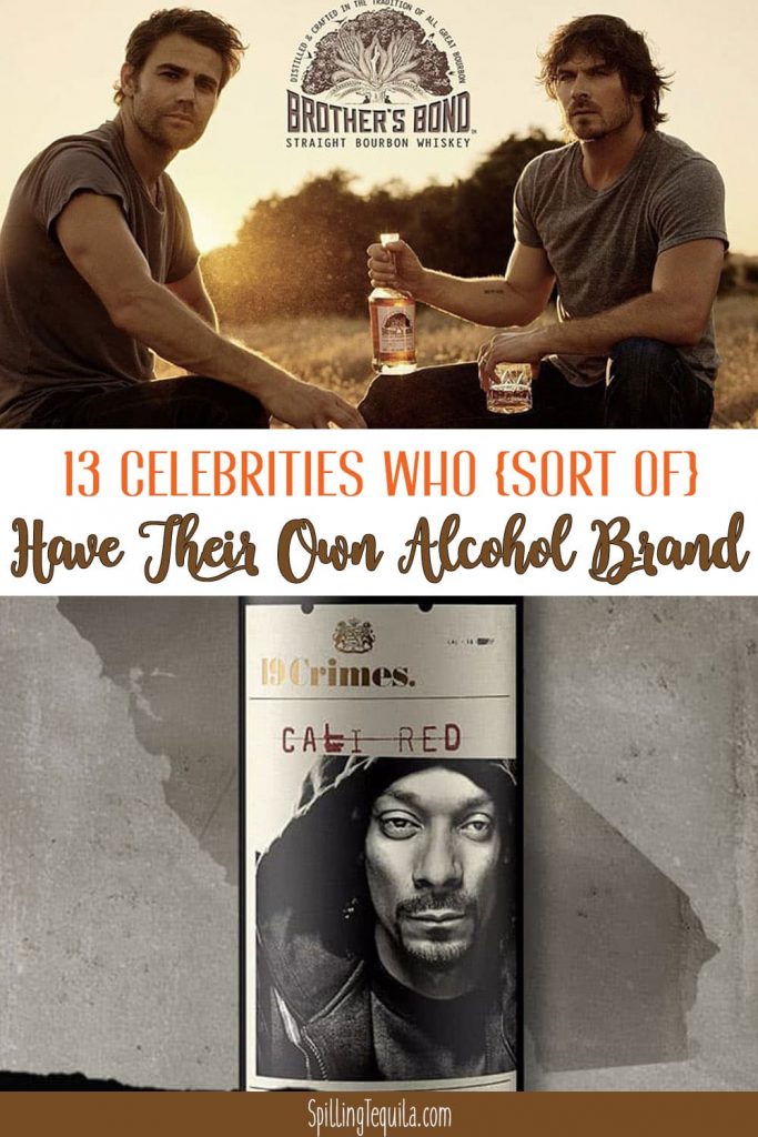 celebrity alcohol brands