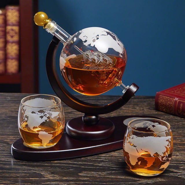 6 Unique Whiskey Decanters {and Why You NEED at Least One!} Spilling