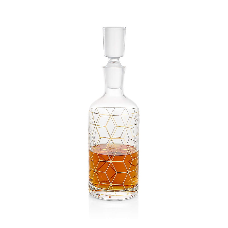 modern whiskey decanter