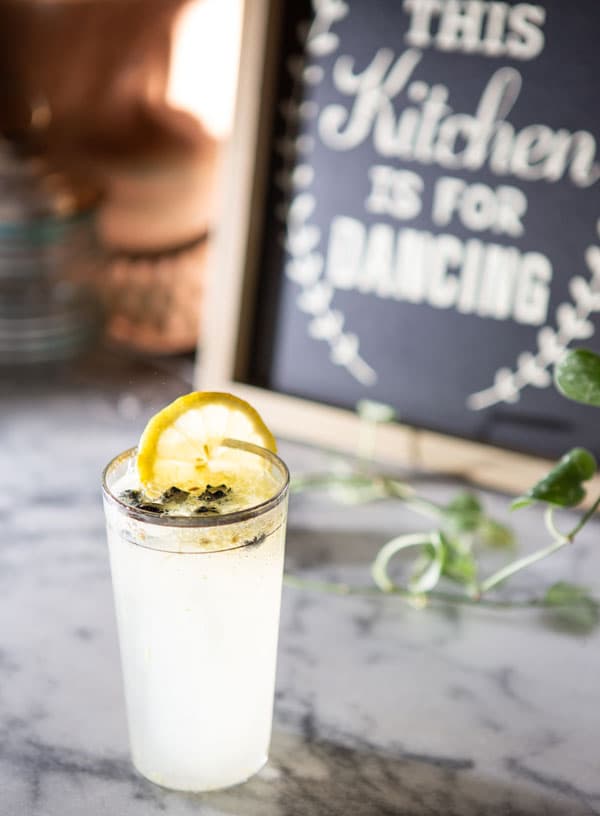 lemon ginger mocktail
