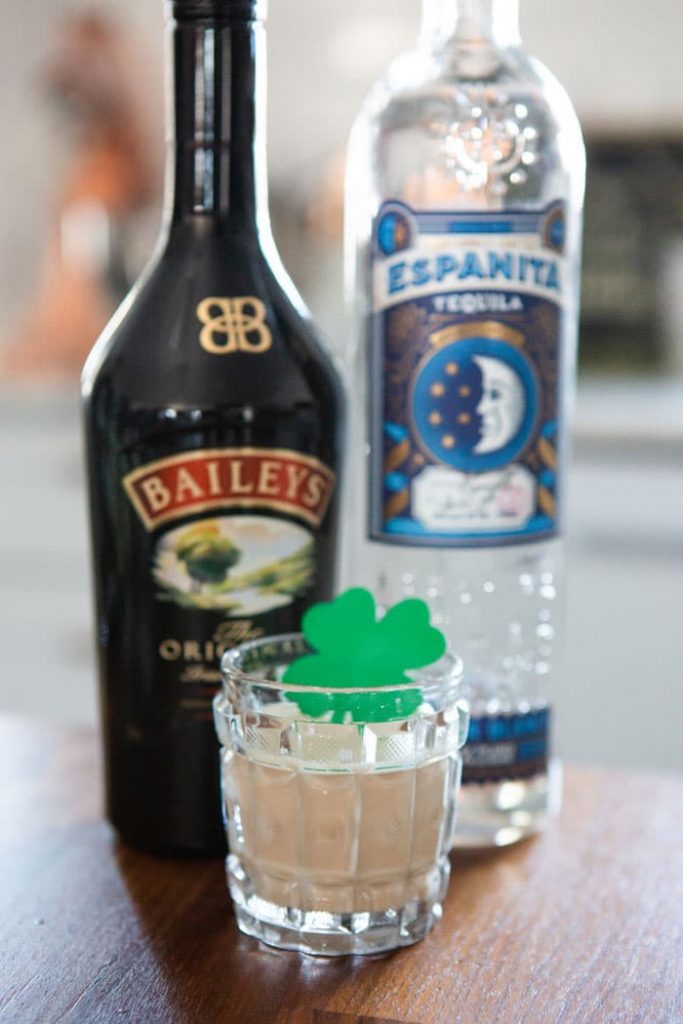 Bailey's Irish Cream and Tequila