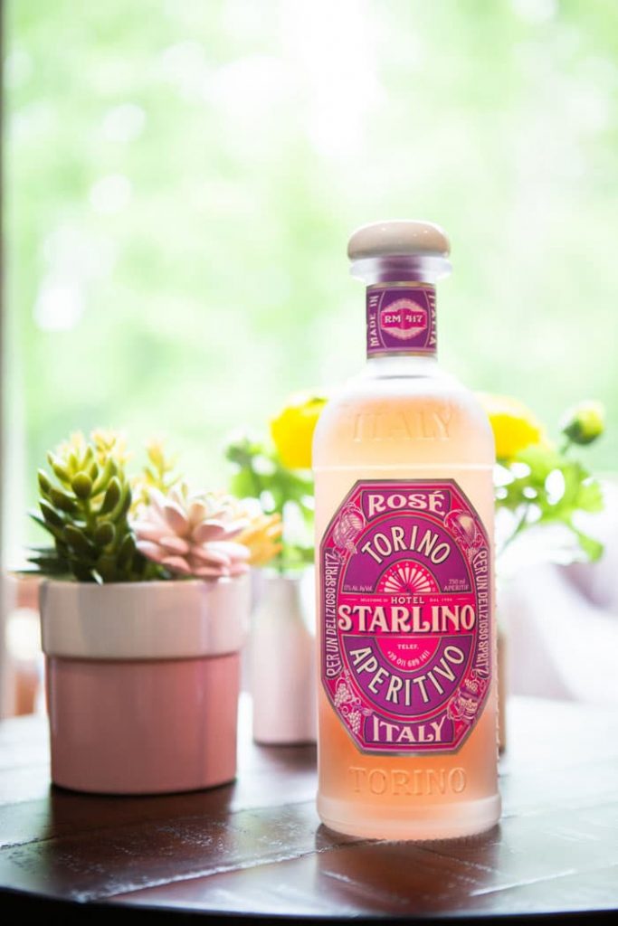Bottle of Hotel Starlino Rose Aperitivo